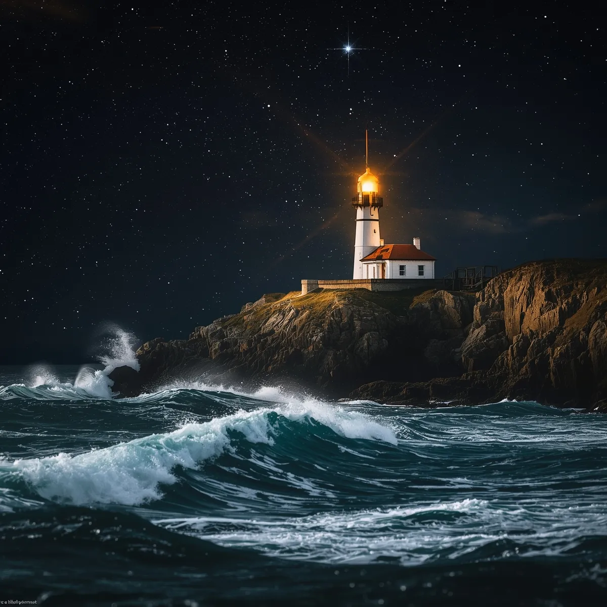 Phare en bord de mer