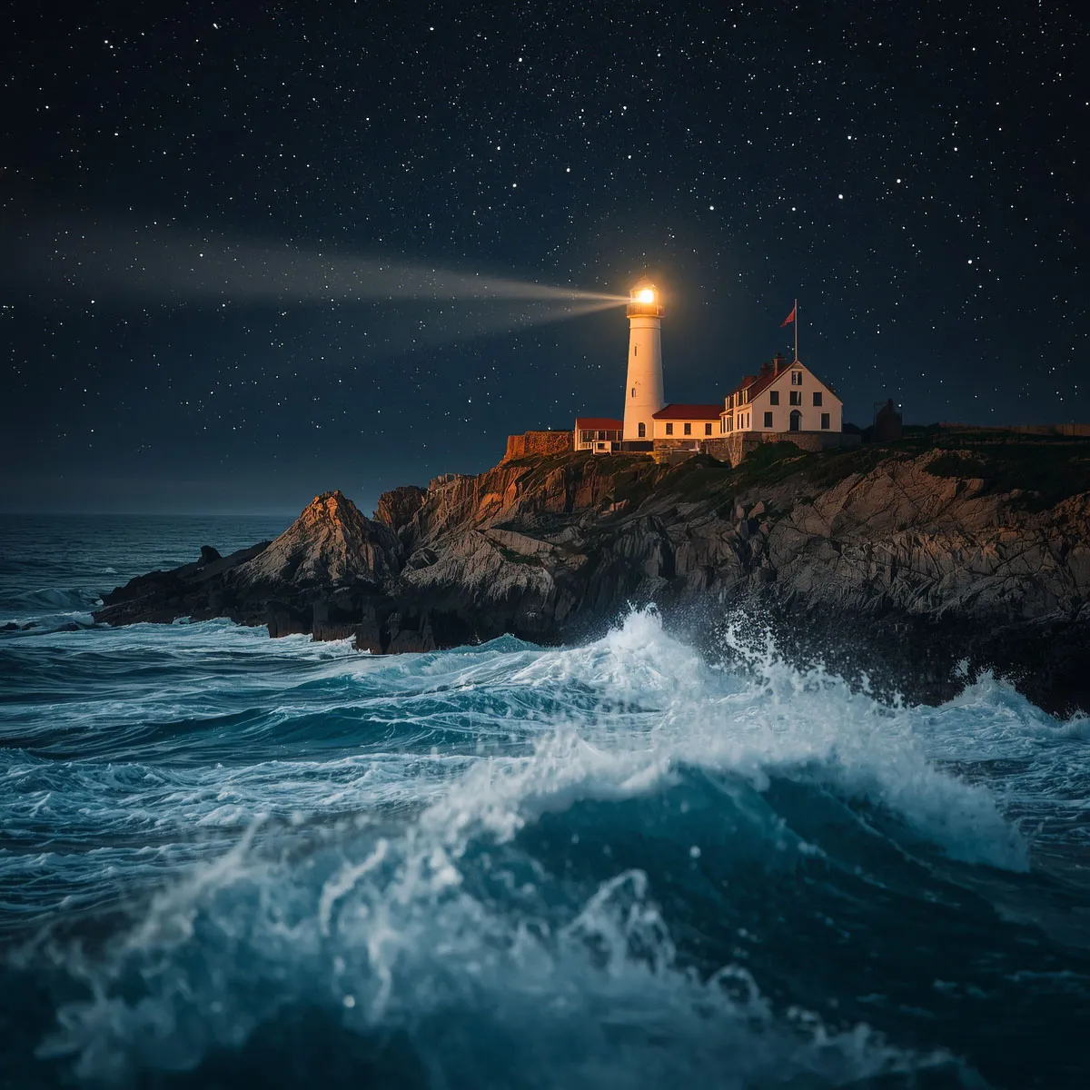 Phare en bord de mer